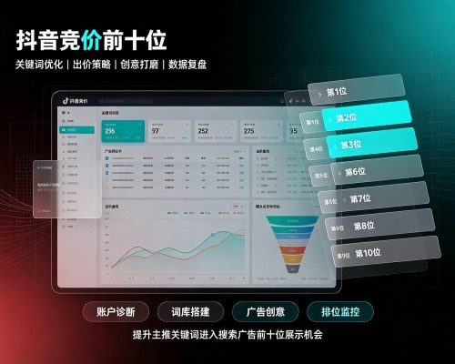 东西湖抖音搜索竞价
